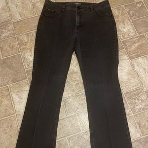 Chico’s    Womans   So Slimming   Black Jeana